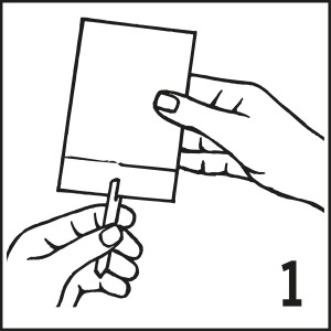 Anleitung: Nexa Lotte Gelbstecker auspacken und in die Erde stecken.