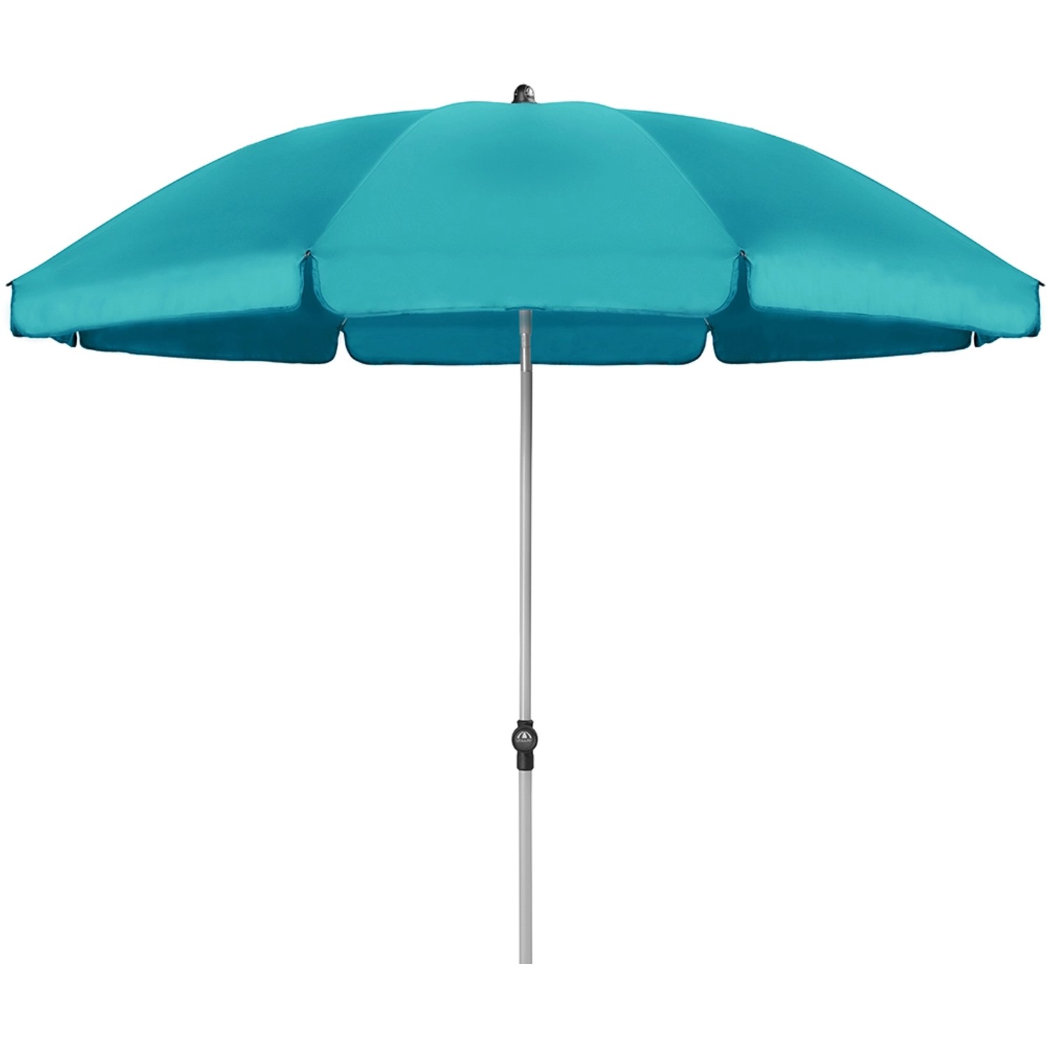 Doppler Marktschirm Ø 200 cm Türkis mit Push-Up Mechanik