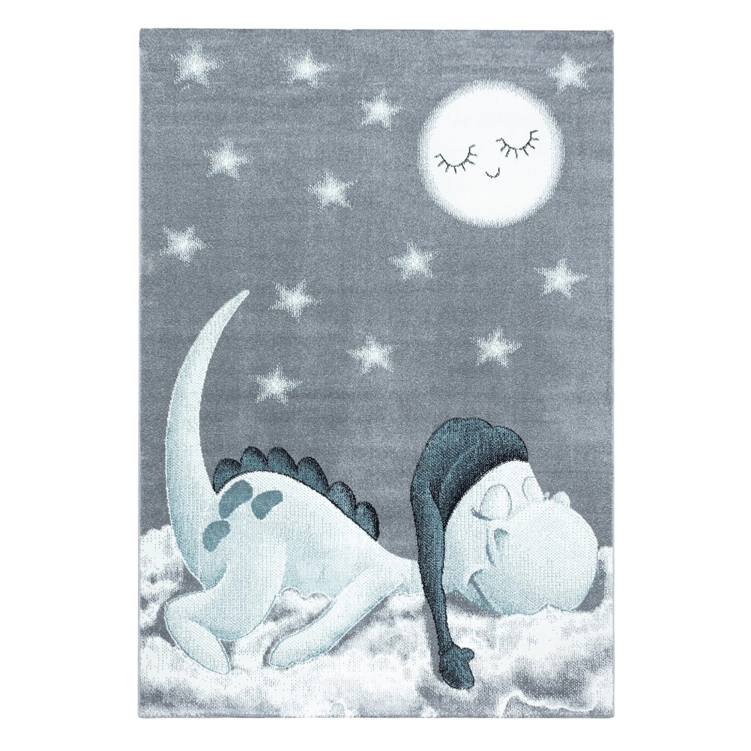 Ayyildiz Kinderteppich Bambi 840 Blau 160 cm x 230 cm günstig online kaufen