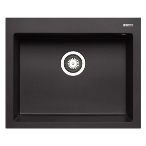 Pyramis Pyragranitespüle Istros 1B 61 cm x 50 cm Volcano