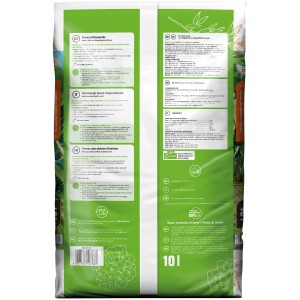 GROW by OBI Zimmerpflanzenerde, 10l Sack, geeignet für Blüh- und Grünpflanzen.