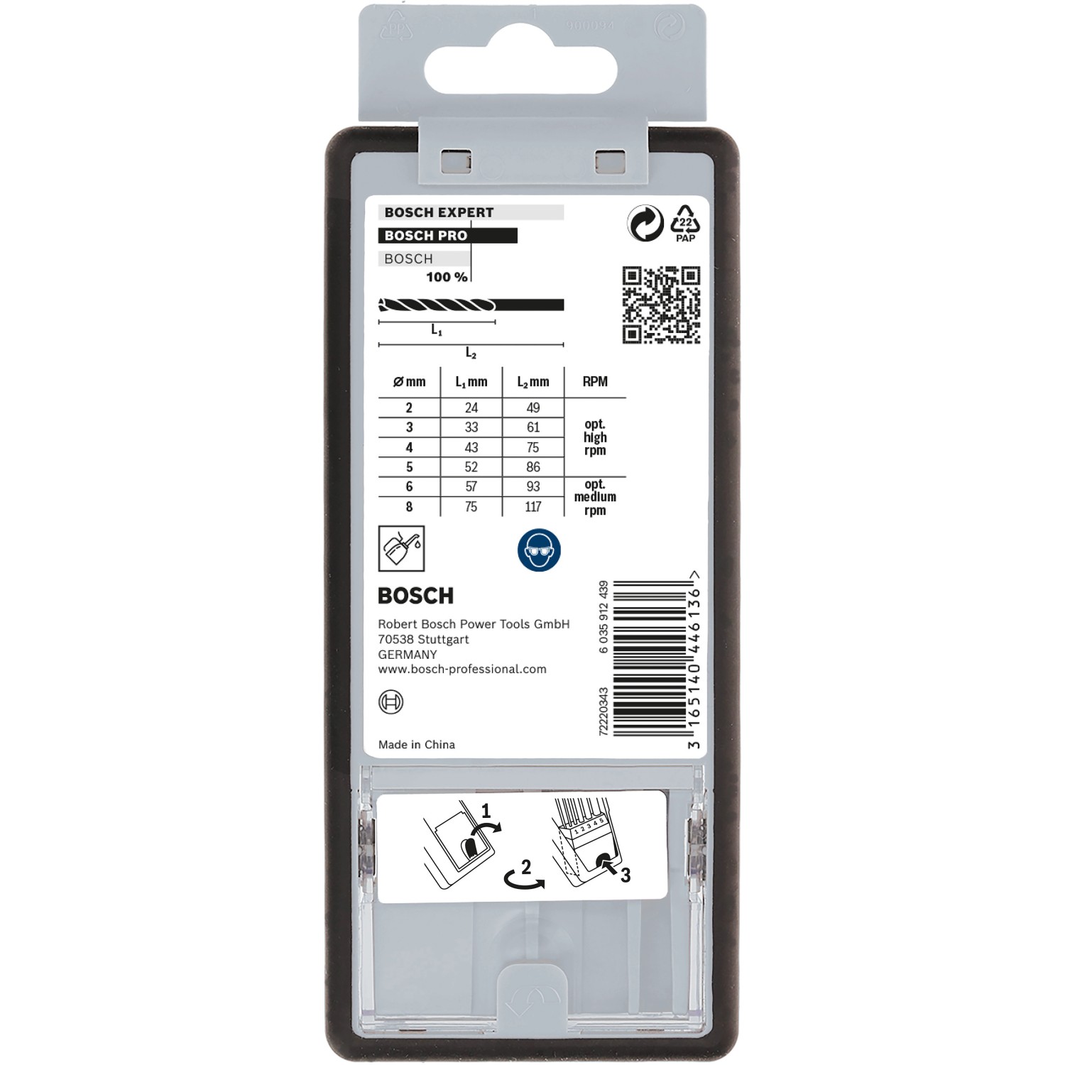 Bosch Spiralbohrer-Set HSS-G 6-tlg._4