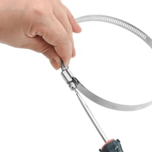 vidaXL Schlauchschellen 6 Stk 91-165 mm Edelstahl 304 4008075