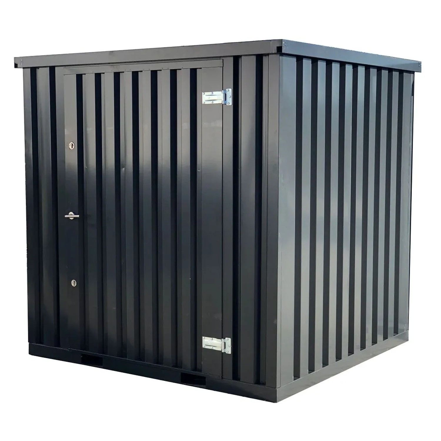 LagercontainerXXL 2m Lagercontainer mit Einflügeltür & Doppelverriegelung R günstig online kaufen