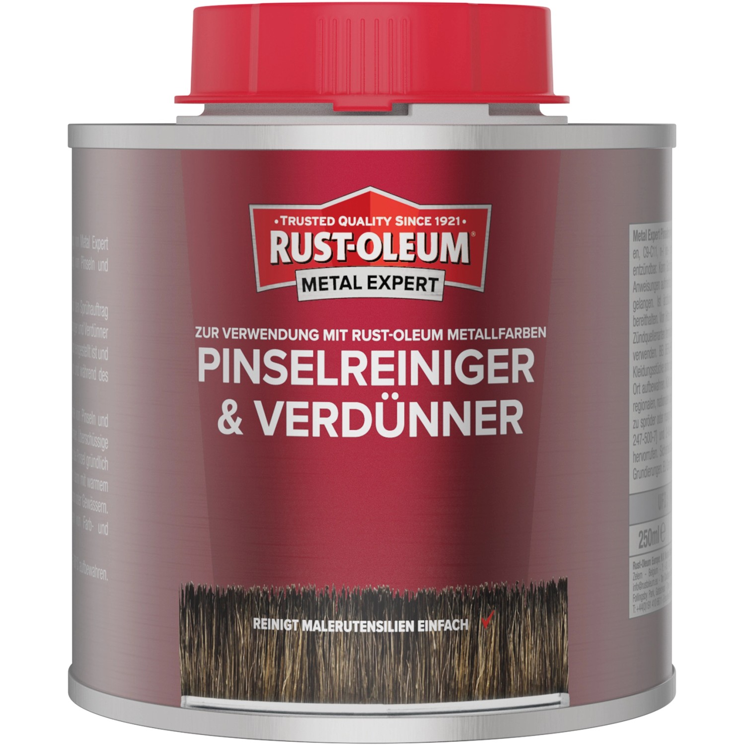 Rust-Oleum Metal Expert Pinselreiniger- und Verdünner 250 ml
