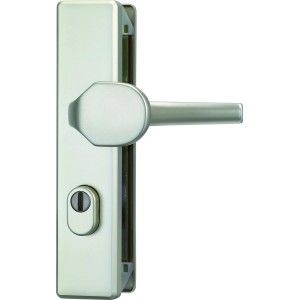 Abus Schutzbeschlag KLZS714, Wechselgarnitur aus Neusilber für Tür, 37-47mm.