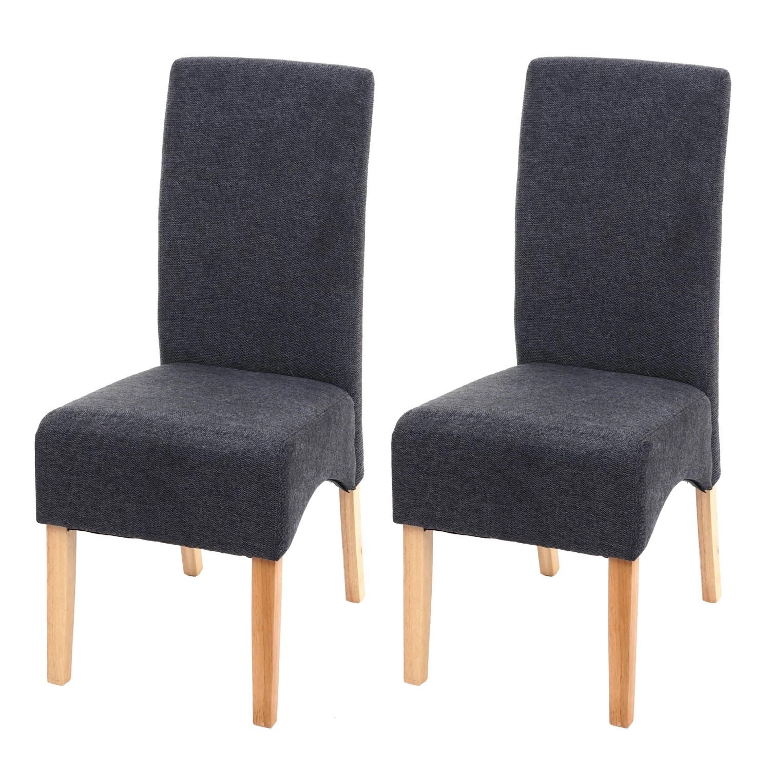 CHEFGASTRO Esszimmerstuhl 2er-Set Gepolstert 100x44x56cm Sitzhöhe 48cm Stof günstig online kaufen