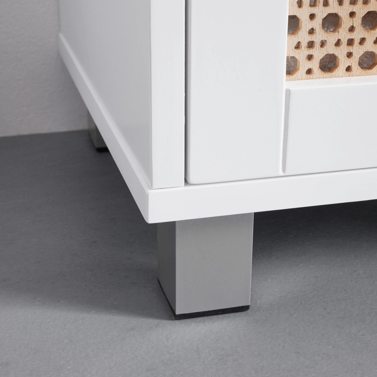 Bessagi Home Unterschrank Lisa Natur/Weiß ca. 32x89x30 cm_9