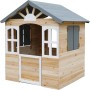 Dobar Spielhaus Bunt aus Holz 115 x 102 x 125 cm Anthrazit FSC®