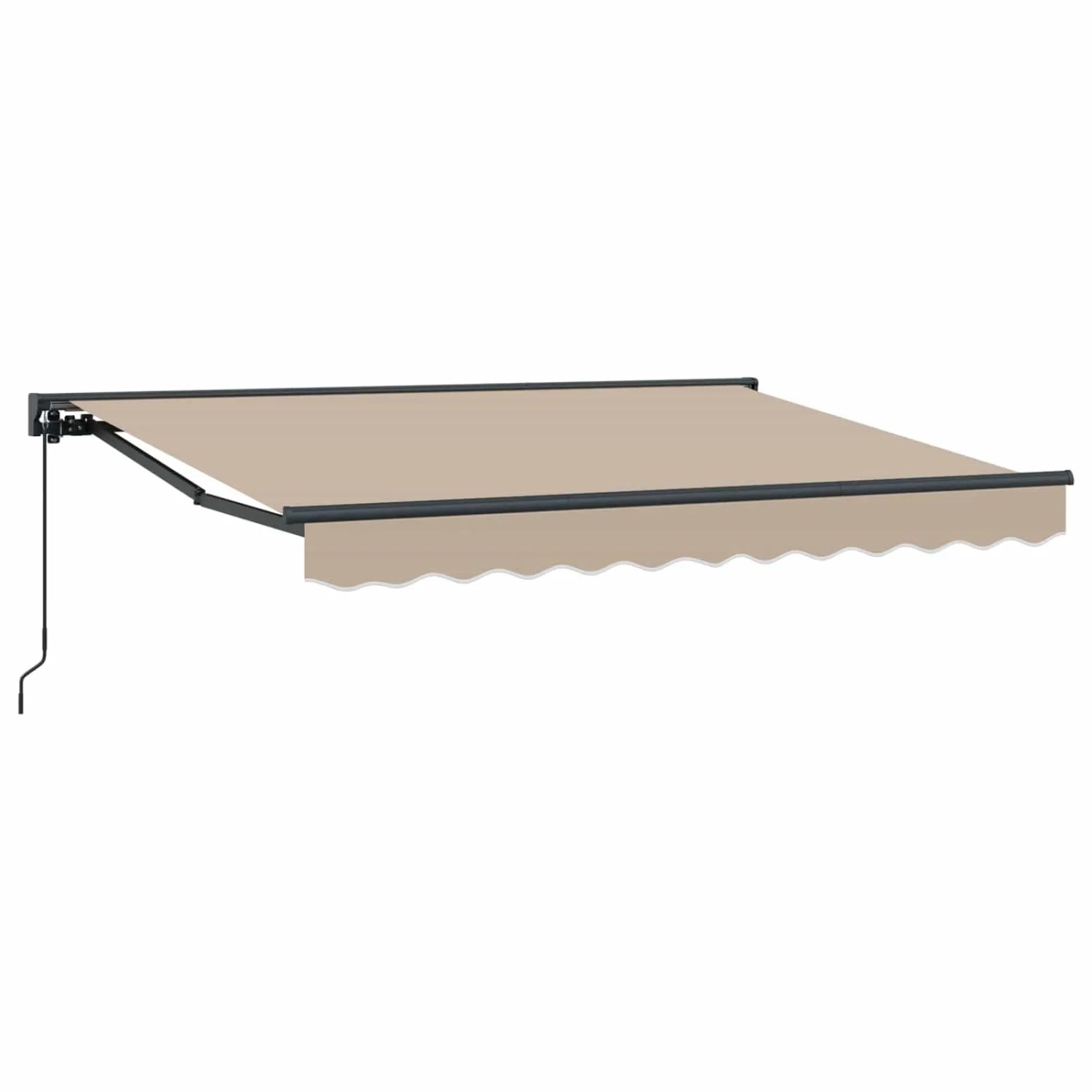 vidaXL Manuell Einziehbare Markise Beige 3,5 x 2 m 3420414