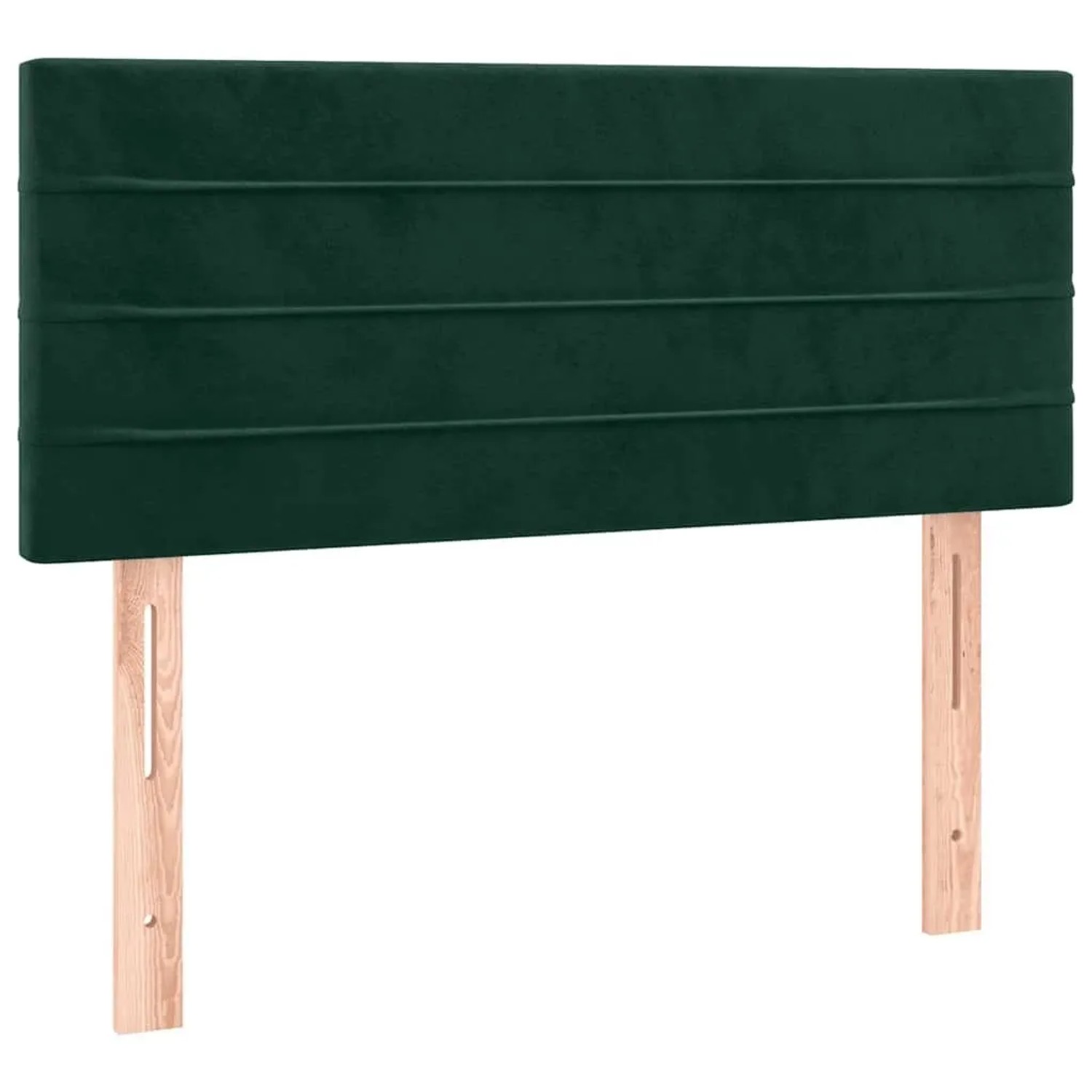 vidaXL Kopfteil Dunkelgrün 100x5x78/88 cm Samt 346141