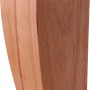 Hettich Möbelfuß Ulma, 150 mm, Buche, mit M8 Schraube. Möbelbein aus Holz, geeignet für viele Möbel.