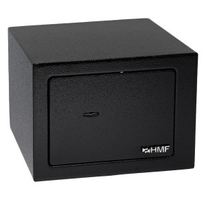 HMF 49216-02 Tresor Schlüssel Möbeltresor 23 x 17 x 17 cm Schwarz