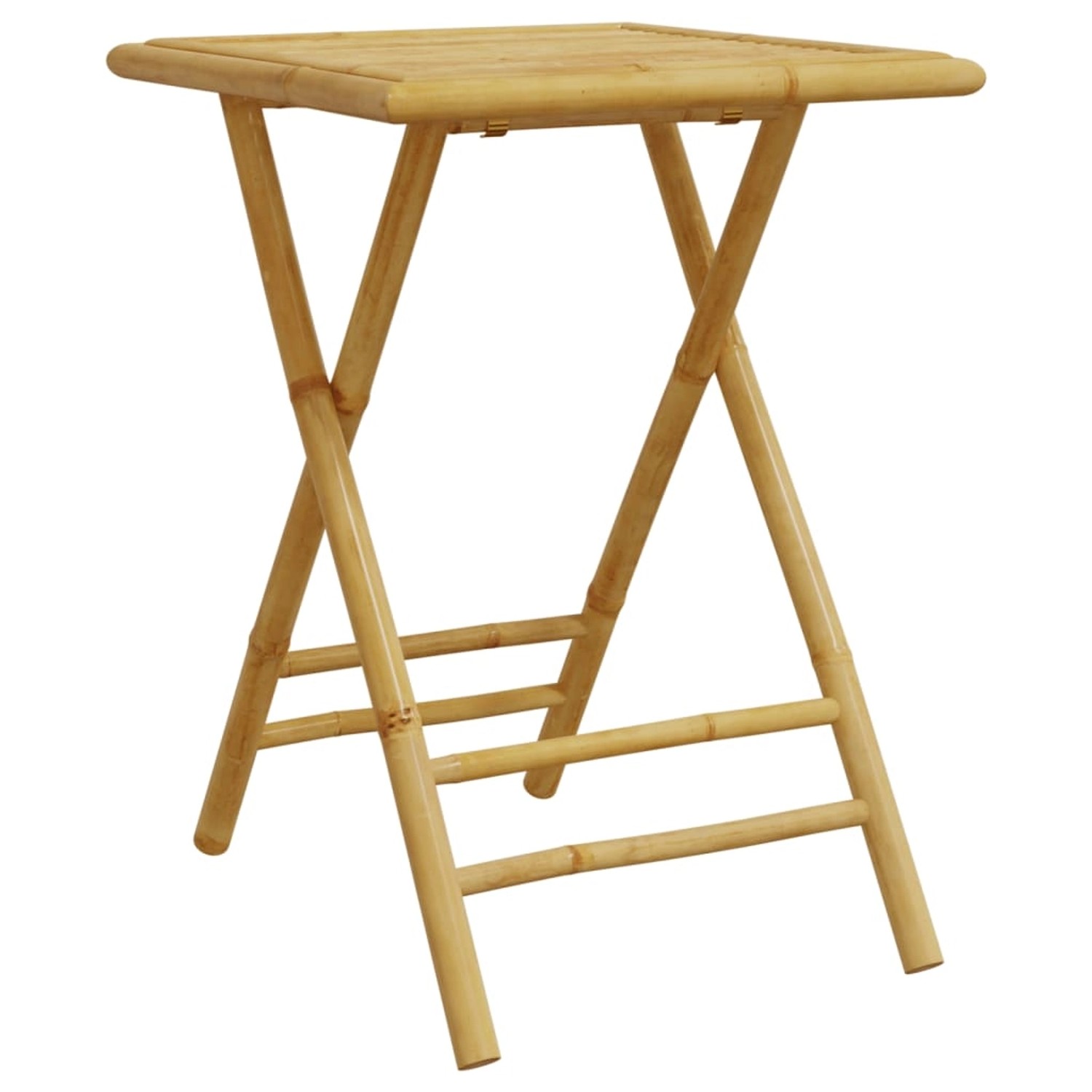 vidaXL Gartentisch Klappbar 55x55x75 cm Bambus 365878 günstig online kaufen