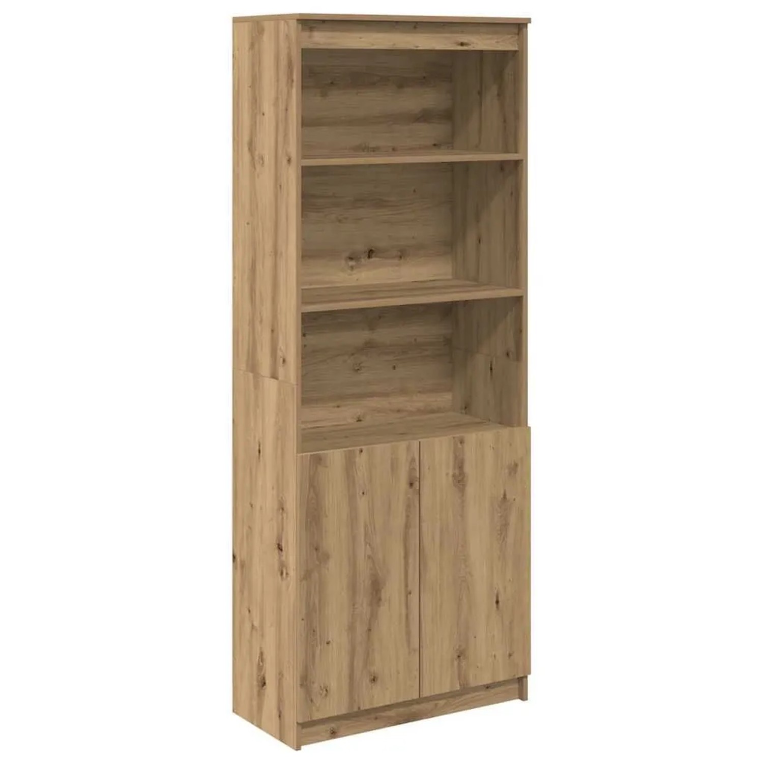 vidaXL Highboard Artisan-Eiche 70x35x180 cm Holzwerkstoff 3328479