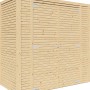 Bertilo Holz-Gartenhaus Box 1 aus FSC®-zertifiziertem Holz, 208x103cm, mit Doppeltür.