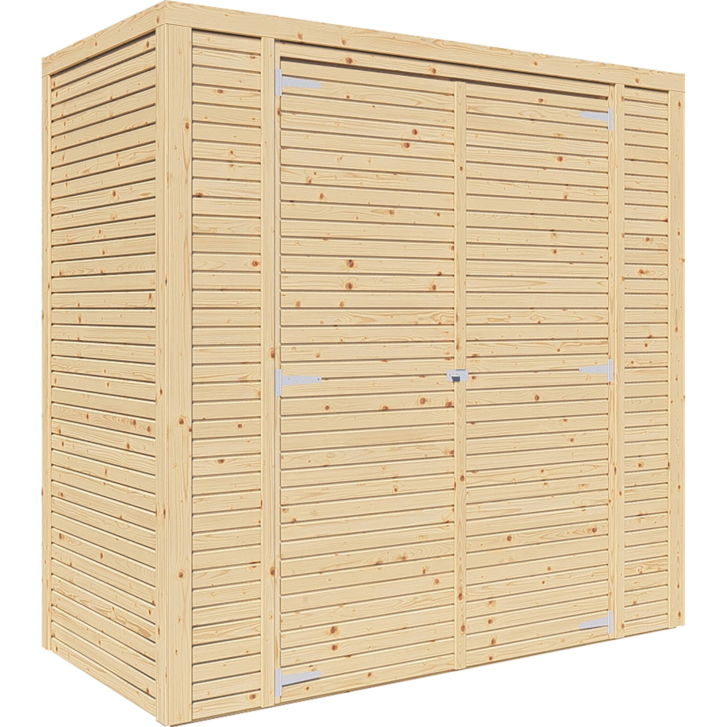 KONIFERA Gartenhaus "Beno 1 Fineline Flachdach" günstig online kaufen