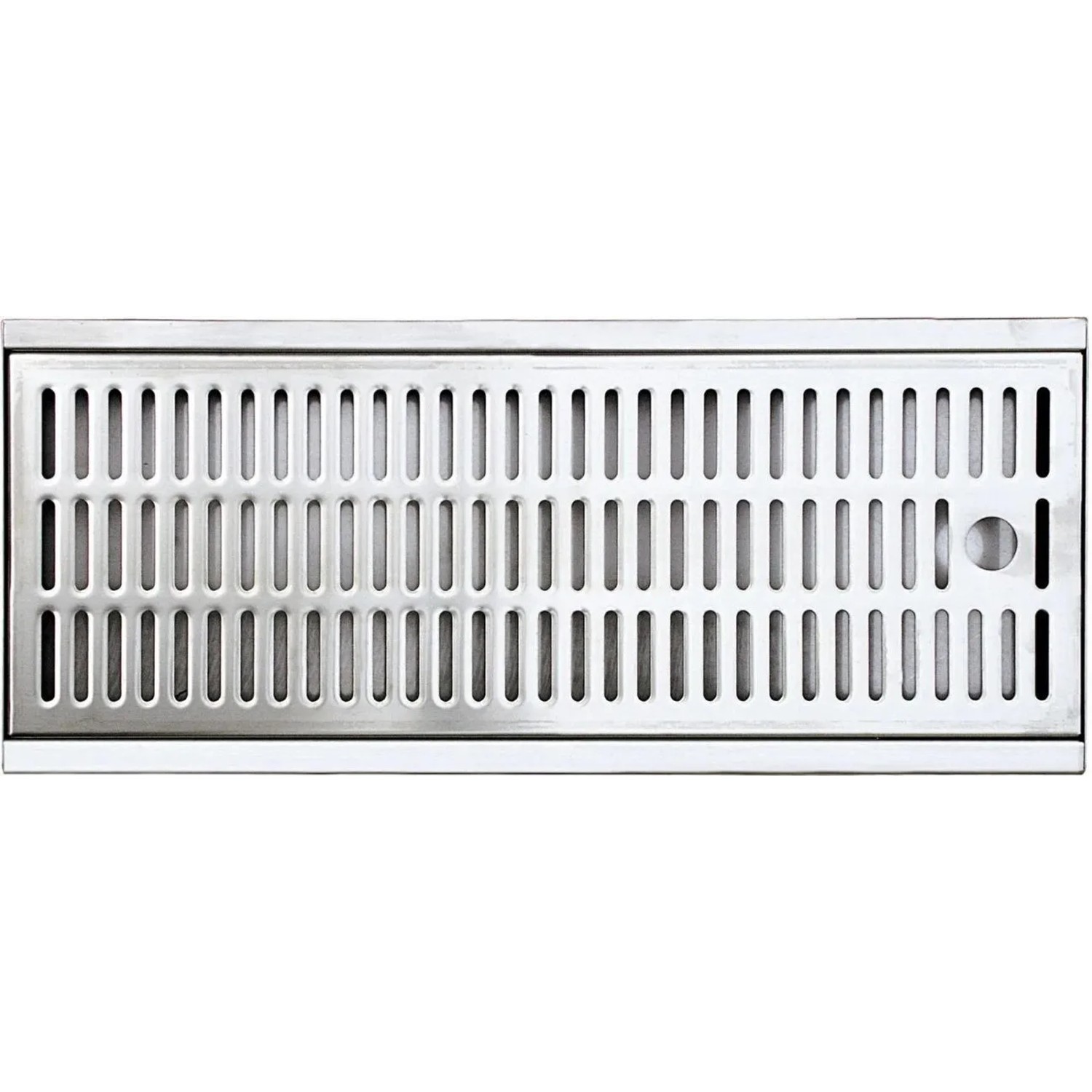 Ich-Zapfe Tropfblech Abtropfblech 250 X 160 X 20 mm Chromnickelstahl