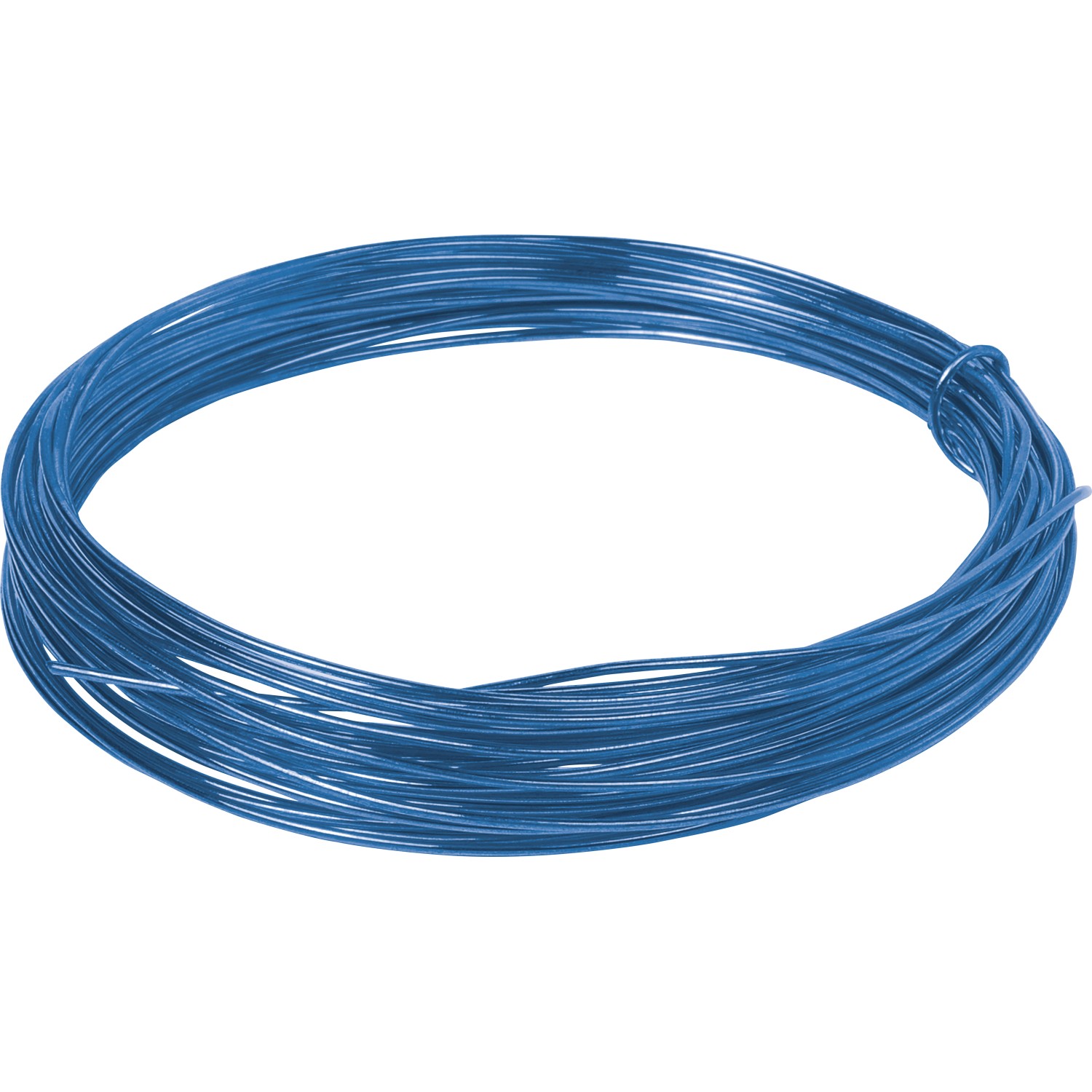 Aludraht Ø 1,6 mm x 12 m Blau