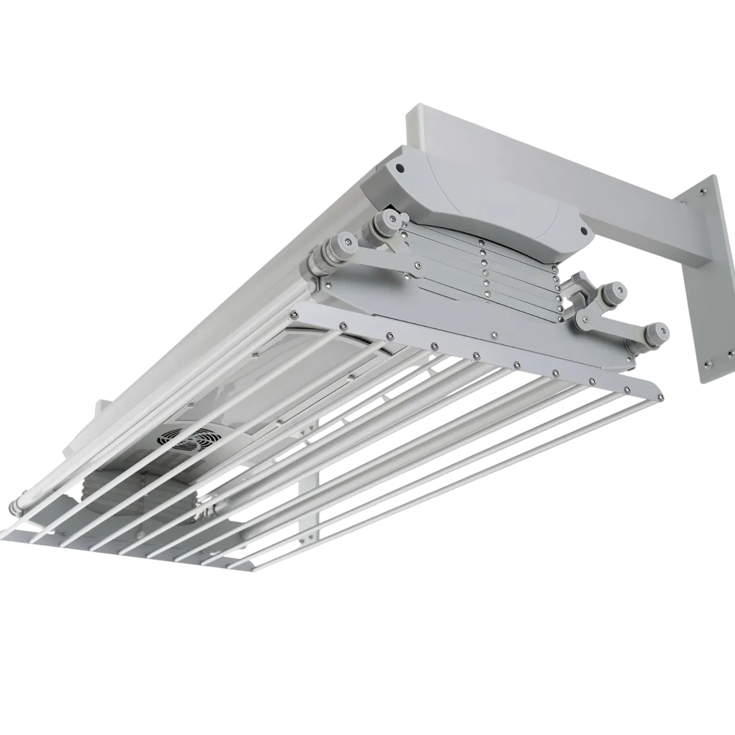 Foxydry Air Elektrischer Wand Wäscheständer Höhenverstellbar Trockenlänge 16 m Maß 122 cm