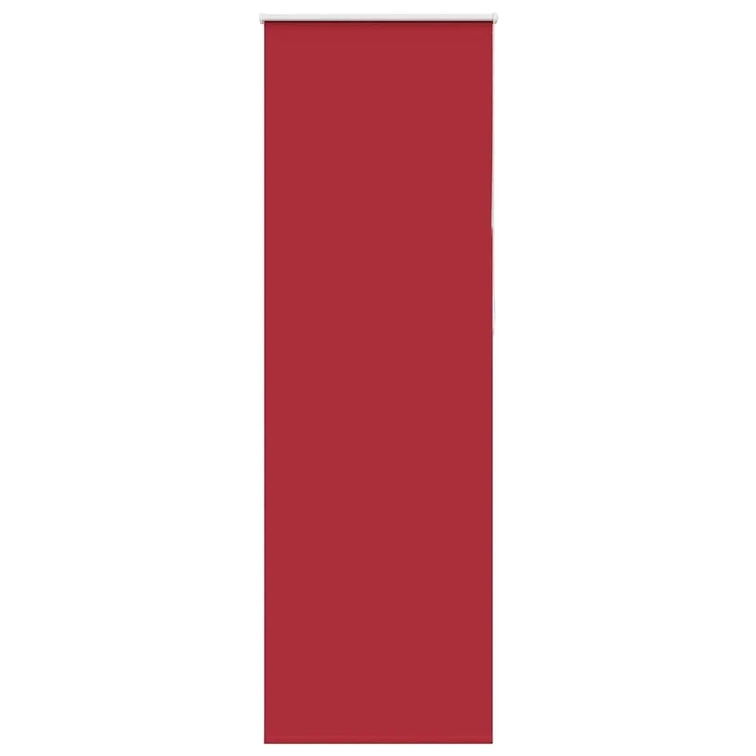 vidaXL Verdunkelungsrollo Rot 85x230 cm Stoffbreite 80,7 cm Polyester 40118 günstig online kaufen