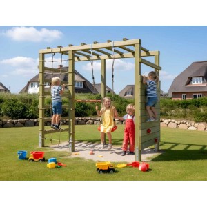 Belladoor Spielturm Klettergerüst Hango Leo Swing KDI
