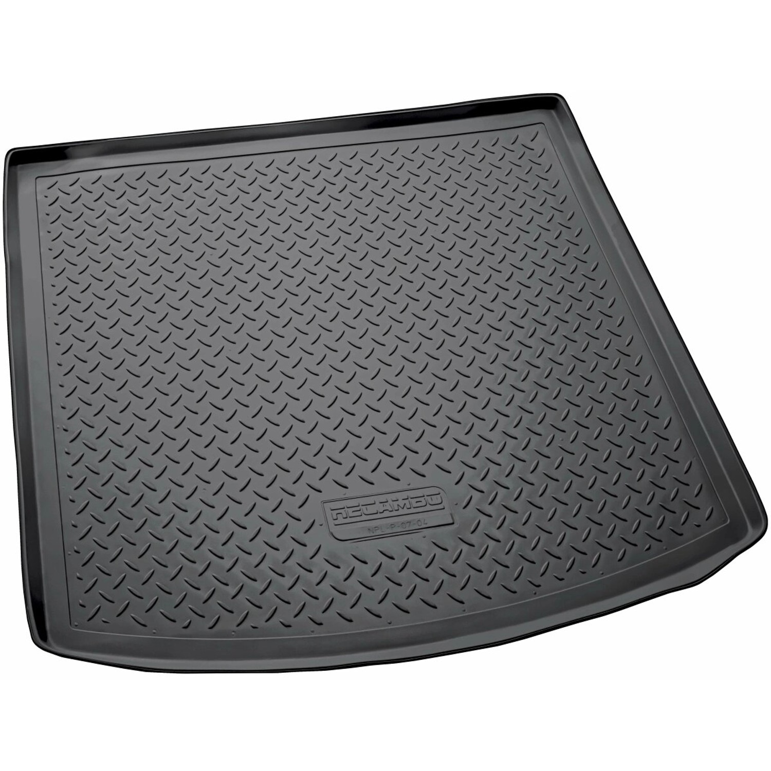 Gummi Kofferraumwanne für BMW 5er E61 Touring 2004-2010 Passgenau mit Rand