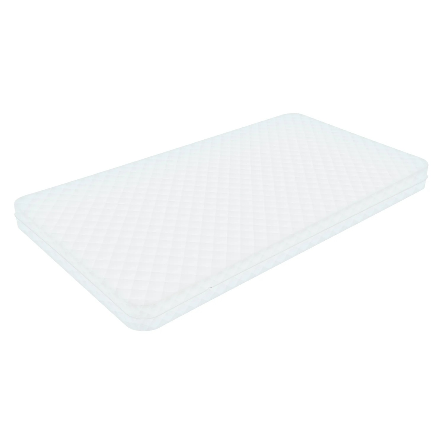 Weiße ML-Design Kindermatratze, 90x200x10 cm, schadstoffgeprüft, für Baby und Junior.