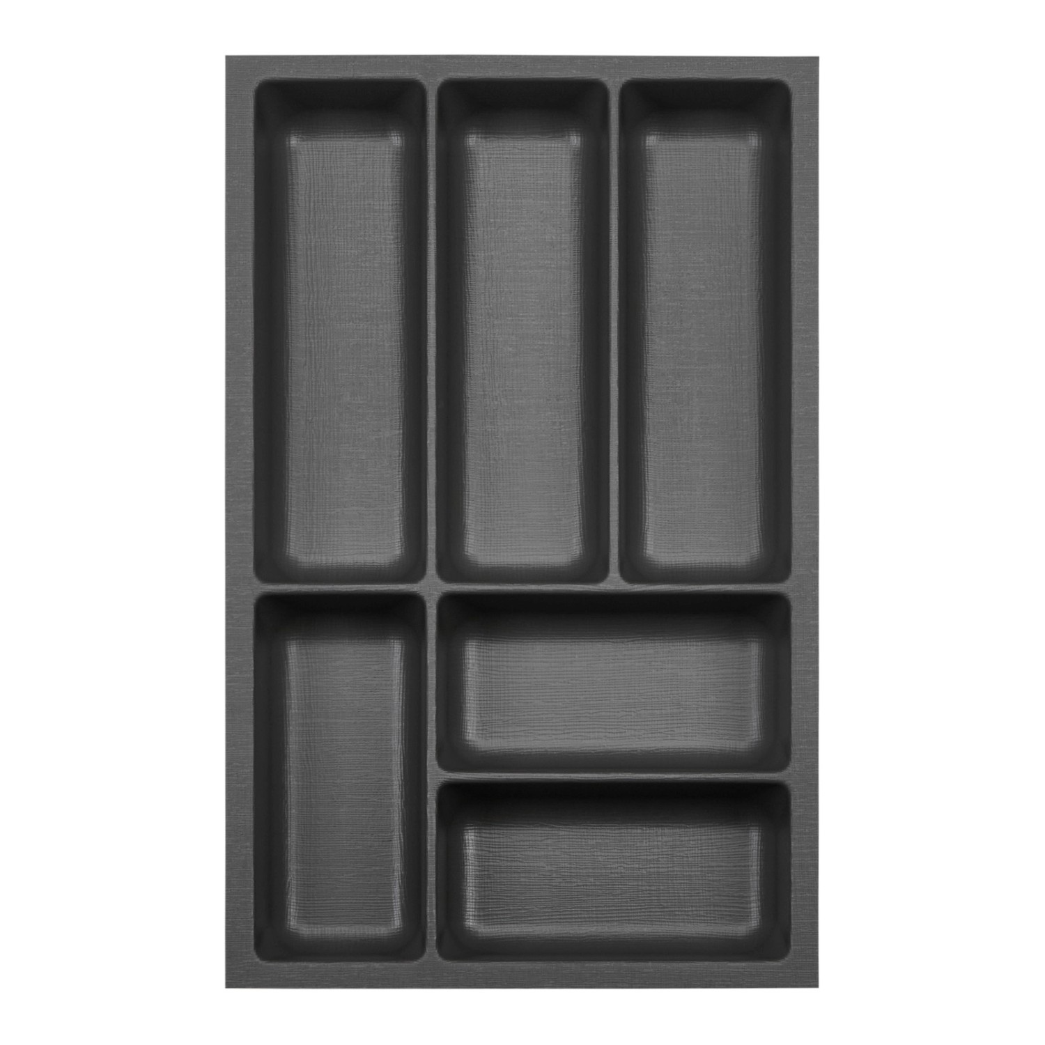 SOTECH ORGA-BOX-3 Besteckeinsätze Tiefe 473 mm Höhe 50,5 mm Anthrazit Schub günstig online kaufen