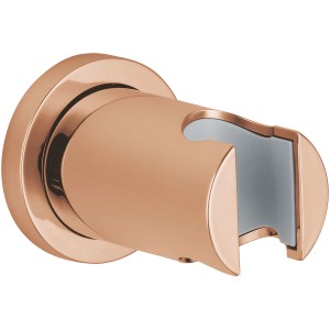 Grohe Rainshower Handbrausehalter in Warm Sunset mit runder Rosette.