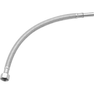 Flexschlauch, 10 mm x 3/8 x 300 mm, aus Edelstahl für Küchenarmatur.