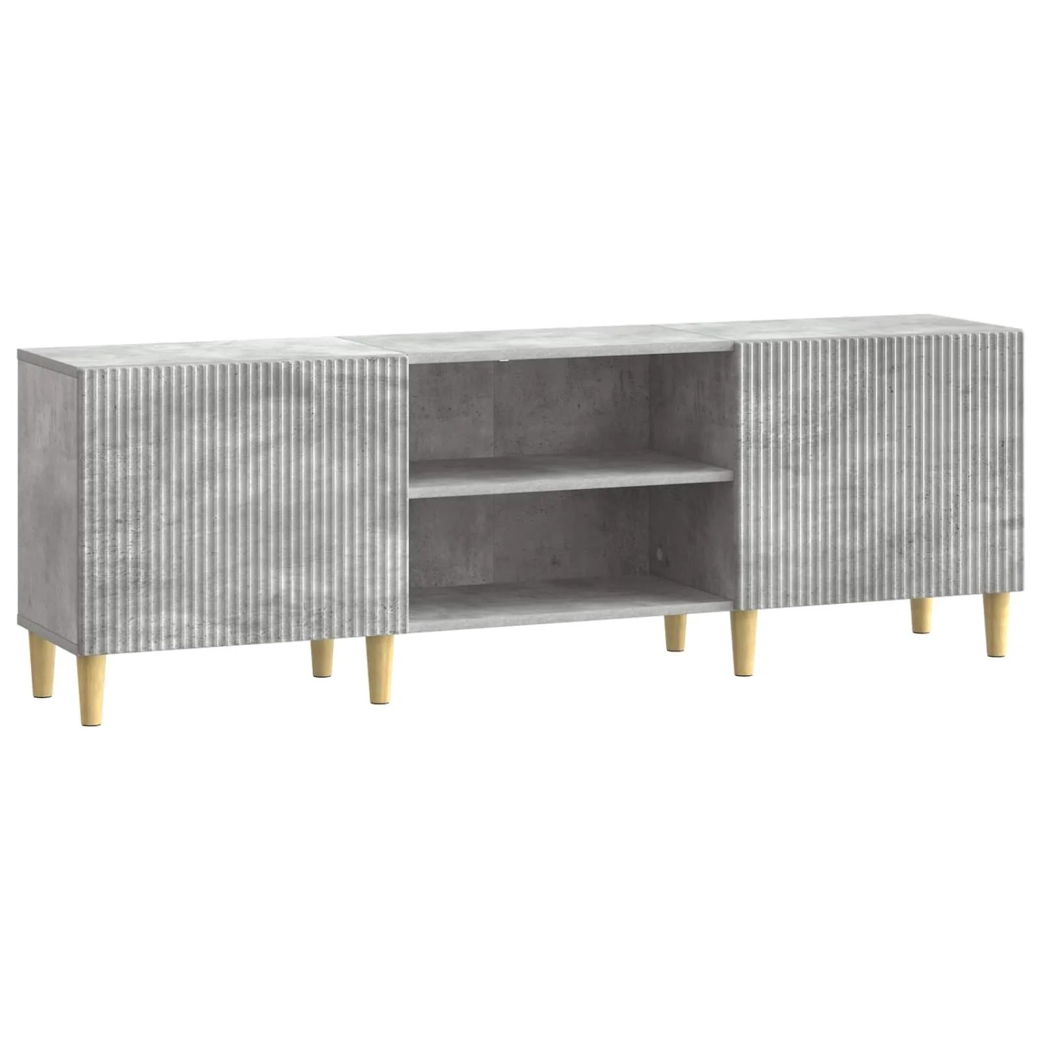 vidaXL TV-Schränk Betongrau 150 x 31 x 50 cm Holzwerkstoff 894688