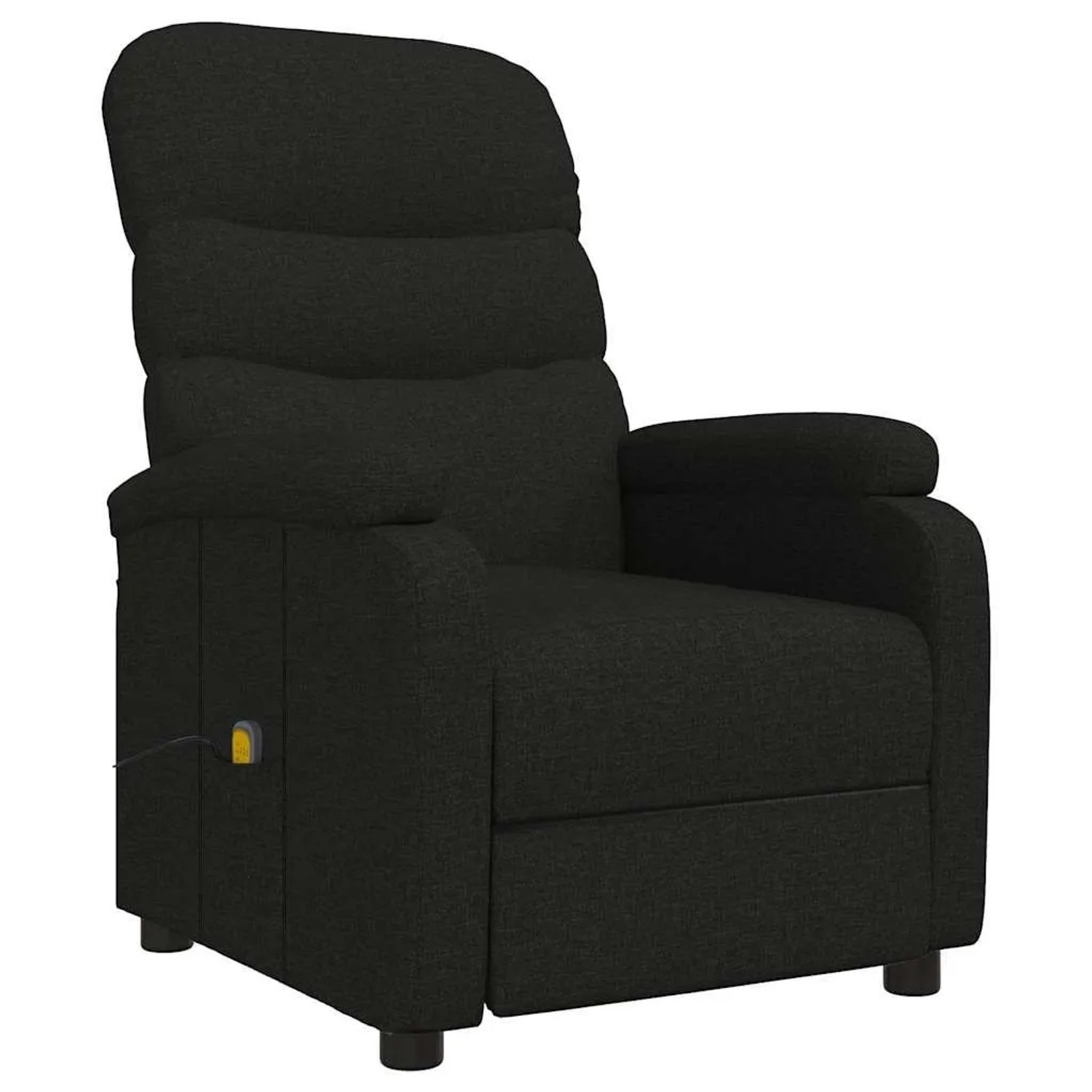 vidaXL Massagesessel Schwarz Stoff 321228