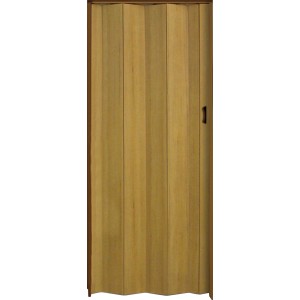 Falttür Una im Altholz-Design, 84x205 cm, platzsparende Tür für den Innenbereich.