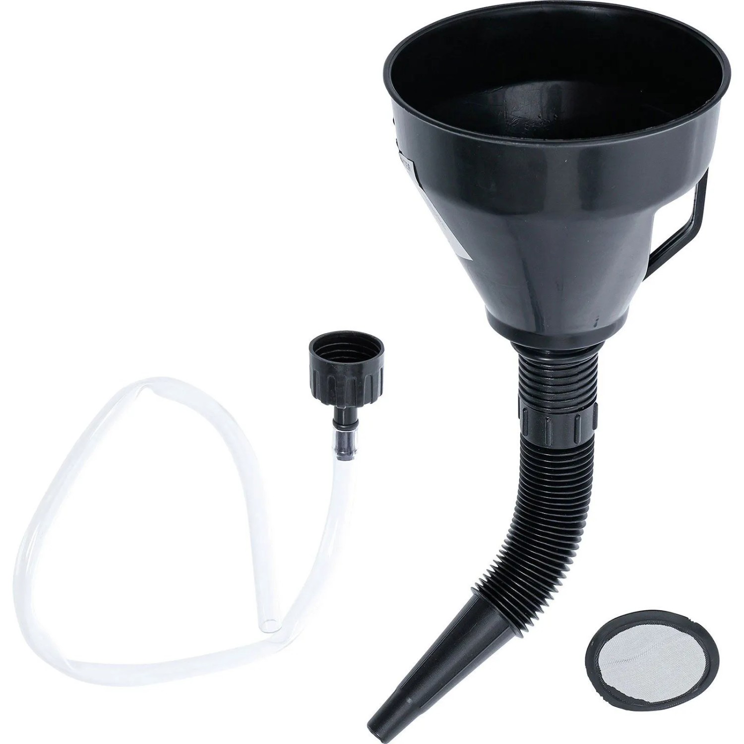 BGS Öl Einfülltrichter Satz Mit Flexiblem Rohr Und Schlauch Ø 135 Mm 3Tlg  6866