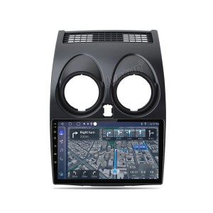 Junsun Autoradio für Nissan Qashqai J10 (2006-2013) mit Touchscreen und Navigationssystem.