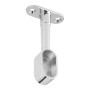 SOTECH Kleiderstangenhalter Oval 30 x 15 mm Chrom Poliert Matt Höhenverstellbar Endstück_4
