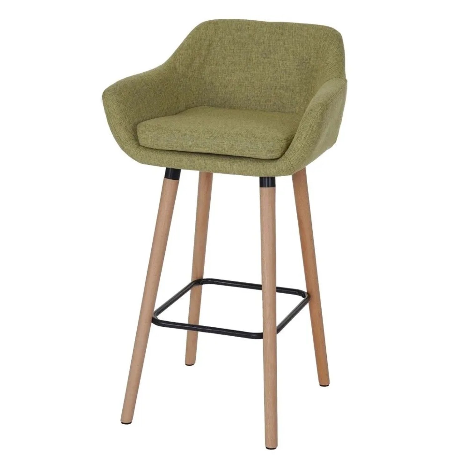 MCW Barhocker Vaasa T381 Textil Hellgrün