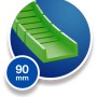 Grüne Bahn für Fischer Kugelbahn Dynamic M, 90mm, Teil des Geschenkartikel Sets.