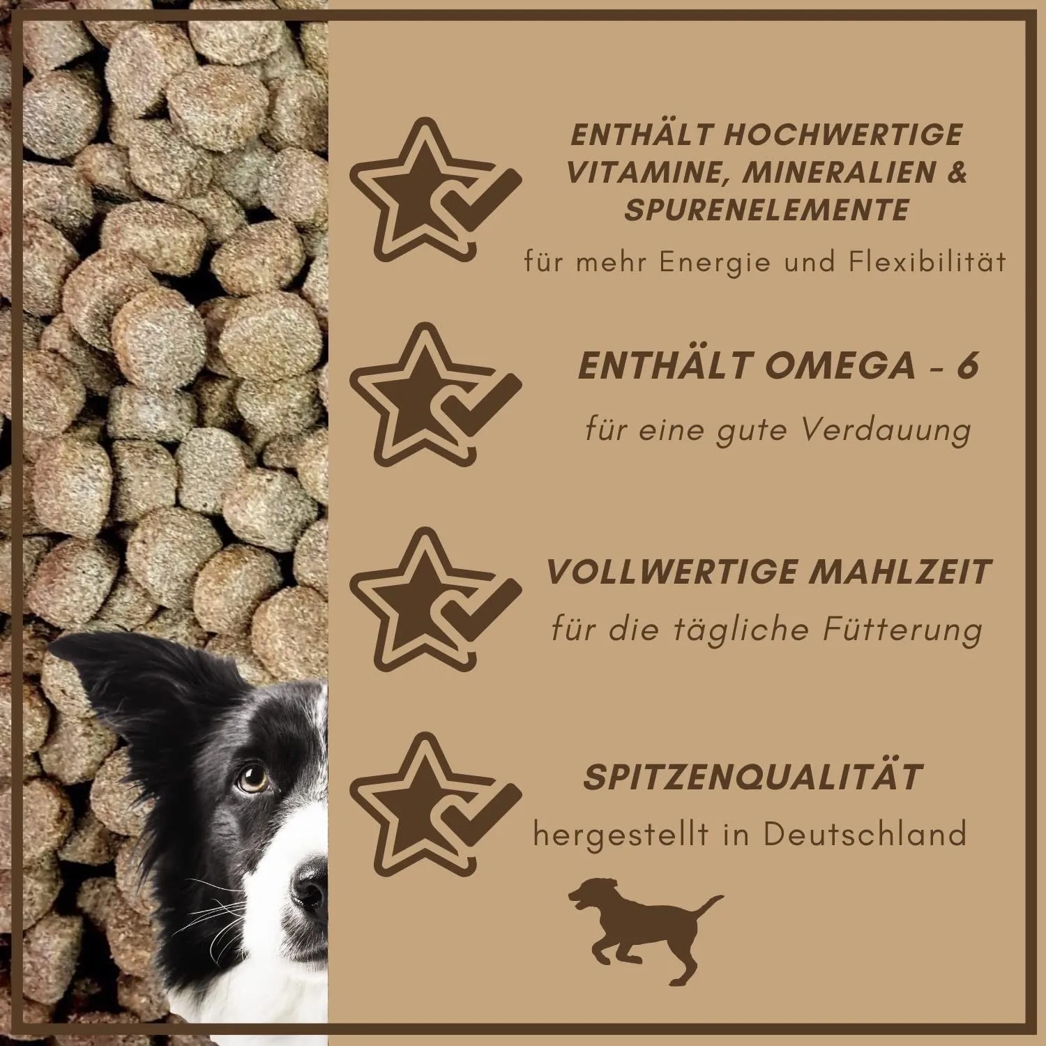 Supravit Hundetrockenfutter mit Huhn und Mais für Hunde_3