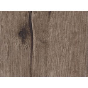 Laminatboden Excellent Eiche Ambience, dunkles Holzdekor mit Maserung.