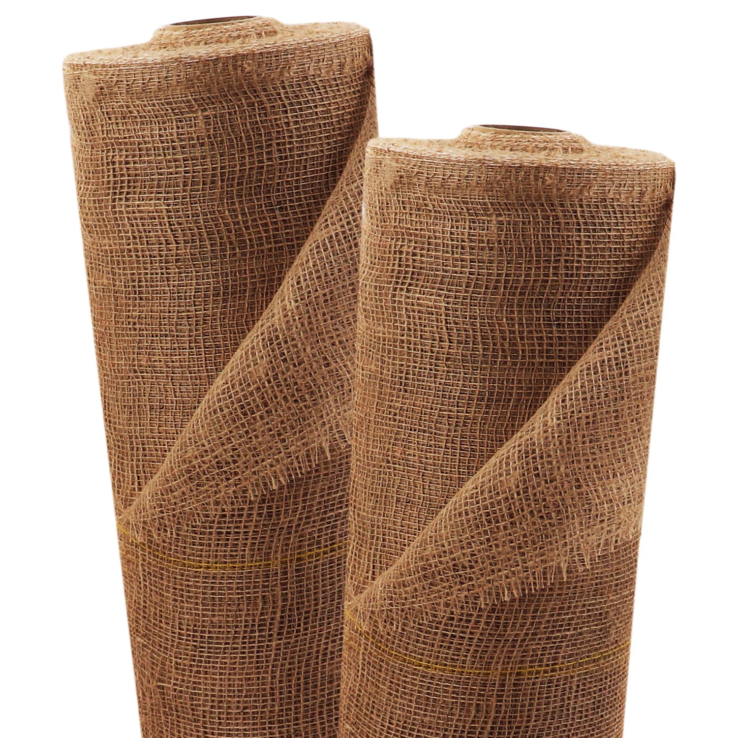 Aquagart 40m x 1m Jutegewebe 105g/m² Jutematte Gartenjute Jute Stoff Sackleinen Juteband