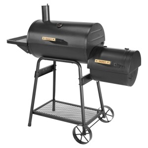 TAINO KAMAYO Smoker Räucherofen Standgrill Holzkohle-Grill Klein BBQ Grillwagen