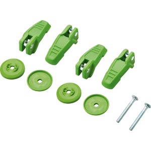 Schnellspanner-Set für LUX Akku-Rasenmäher A-RM-2x20/37, Ersatzteile für Holm-Befestigung.