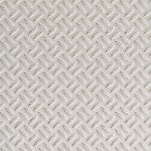 Strukturblech Natur, 200x500x1,5 mm, Aluminium mit Gerstenkorn-Prägung.