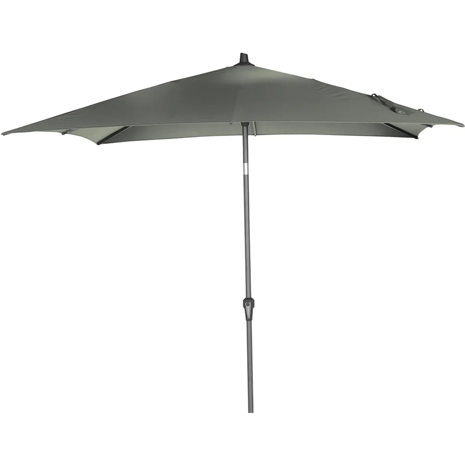 Grüner Siena Garden Marktschirm Avio, 250x250 cm, mit Neigungsfunktion.
