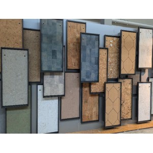 Granorte Korkwand Walltrend Element Schwarz 30 cm x 60 cm