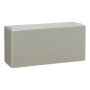 Grauer Steckschaum-Block (23x11x8 cm) von Mica Decorations für Trockenfloristik und Deko.