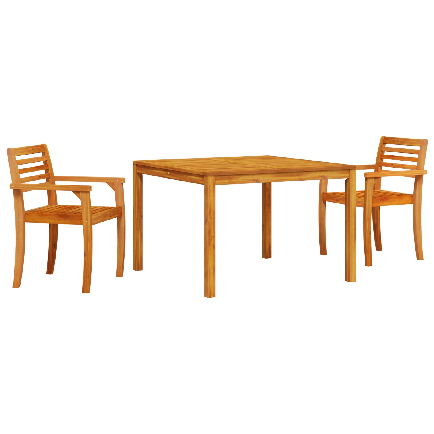 vidaXL 3-tlg Garten-Essgruppe Massivholz Akazie 3375671 günstig online kaufen
