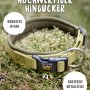 Verstellbares, olivgrünes Rudelkönig Hundehalsband Bella aus Nylon mit Neoprenpolsterung.